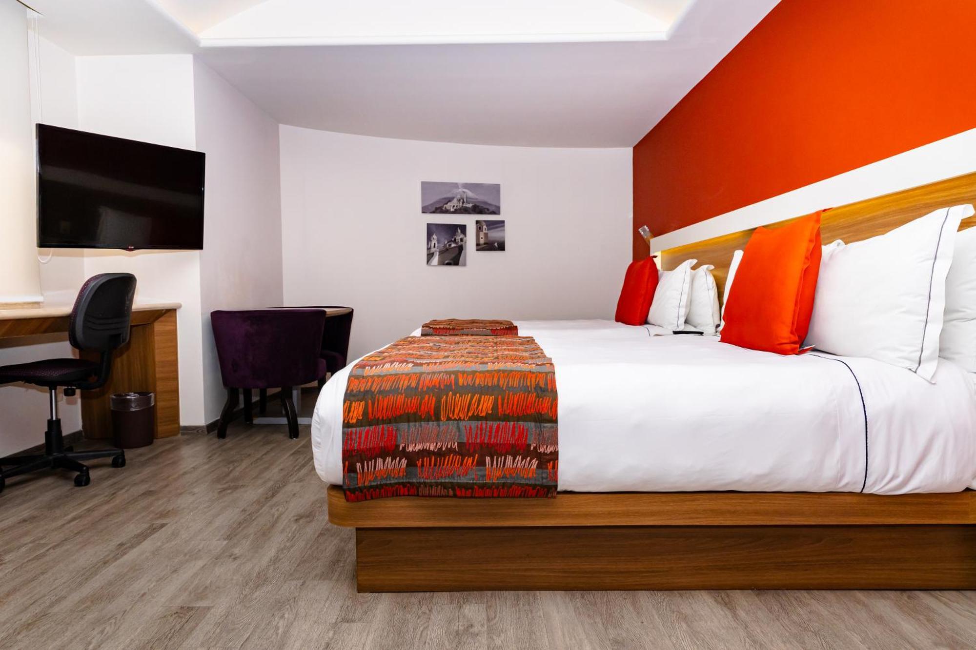 Jf Grand Puebla Hotel Bagian luar foto