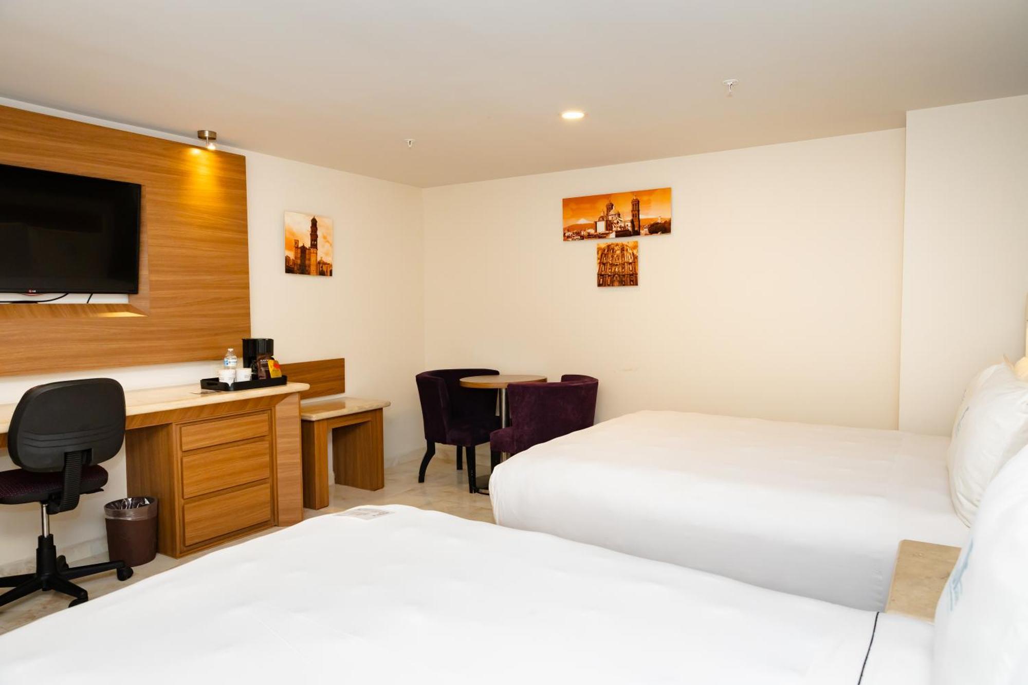 Jf Grand Puebla Hotel Bagian luar foto